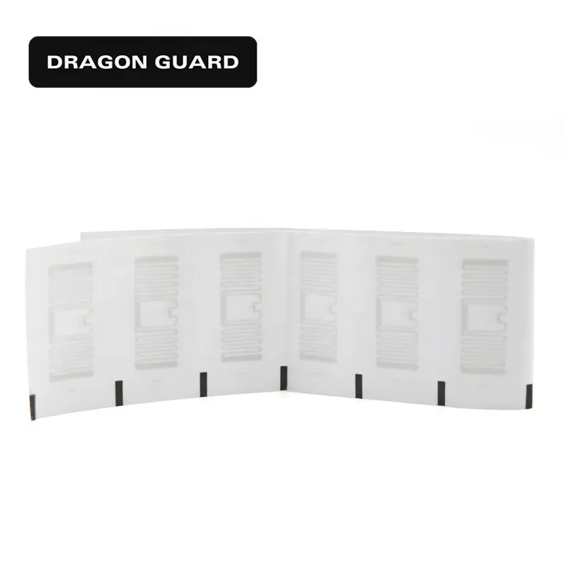 DRAGON GUARDRIL03メーカー卸売UHFパッシブ長距離読み取り距離U7/U8RFID衣服衣類ラベルタグ