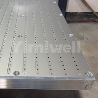 Mesa de Vacío para Cartón Corrugado, Plataforma de Presión Negativa con Ranuras para Cinta Transportadora para Producción de Impresión Digital