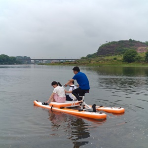 <span class=keywords><strong>Bicicleta</strong></span> Acuática Inflable Portátil para Actividades en el Mar y en el Lago. - Product Image 4