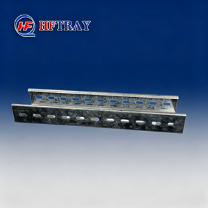 Factory Customized Stainless Steel 100*150mm Heavy Duty Perforated <b>Cable</b> Tray Electrical <b>Waterproof</b> Powder Coated <b>Cable</b> Tray - Product Image 1