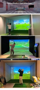Simulateur de golf <span class=keywords><strong>Garmin</strong></span> haut de gamme avec tapis de frappe et <span class=keywords><strong>logiciel</strong></span> de simulation de parcours - Product Image 3