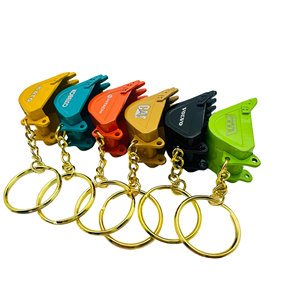<span class=keywords><strong>Porte</strong></span>-clés et ornements créatifs en forme de dents de godet de pelle mécanique, modèle de dents de godet, souvenirs, décorations, pendentifs - Product Image 5