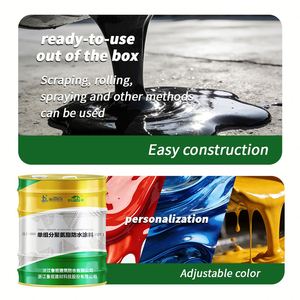 Revestimiento Impermeabilizante Moderno de Poliuretano Monocomponente de Gran Elasticidad, Garantía de 5 Años, OEM, ODM - Product Image 3
