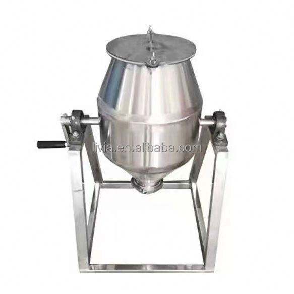 Large Food Coffee Bean Tea Powder Mixing Machine Double Cone Mixer ...