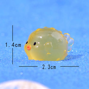 Mini petit <span class=keywords><strong>lion</strong></span> de mer ermite crabe pieuvre dessin animé série d'animaux marins Micro paysage aquarium aménagement paysager petit ornement - Product Image 6