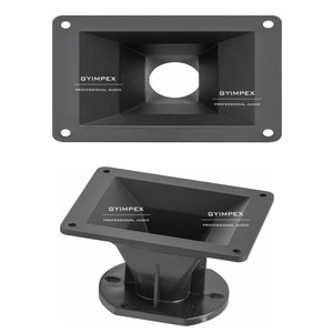 Difusor de sonido de 1 pulgada 112*90*70mm, guía de onda para tweeter, caja de altavoz con bocina para driver de HF - Product Image 1