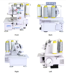 Machine à coudre surjeteuse JUKKY 434 à 4 fils, 12 points, <span class=keywords><strong>guide</strong></span> de refilement, pédale, éclairage LED - Product Image 6