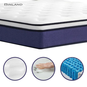 Inflatable giường không khí nệm với được xây dựng trong máy bơm không khí mật độ cao foameco thân thiện thoáng khí bọt bảo vệ nước bằng chứng nệm - Product Image 5