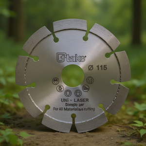Take Uni Laser Diamond Blade 115 Mm For All Materials <b>Cutting</b> - Product Image 3