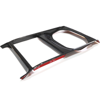 Suku Cadang Mobil ASLI Baru untuk Urus Carbon Fiber Rear Bezel Rear Drain Cup Holder