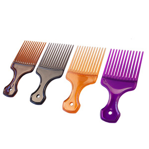 Mode Insert Fourchette Hommes Tête Plate Coupe De Cheveux Grand Salon De Couleur Outils De Coiffure Vintage <span class=keywords><strong>Peigne</strong></span> De Coiffure Grasse - Product Image 5