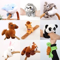 Peluche Panda Mignonne en Gros pour Anneau Pop, Jouet Animal Transfrontalier, Bracelet, Technique Lavée, Anti-Stress pour Anniversaires, PP Cot