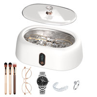 Nettoyant à ultrasons UV personnalisé pour bijoux, nettoyage dentaire, prothèses dentaires, aligneurs, protège-dents, nettoyant à ultrasons pour prothèses dentaires