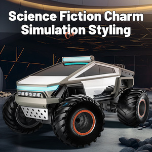 Camionnette RC électrique Cyberpunk en alliage, voiture télécommandée tout-terrain, vitesse rapide, entièrement proportionnelle, RTR, jouet de loisir pour garçons et enfants - Product Image 5