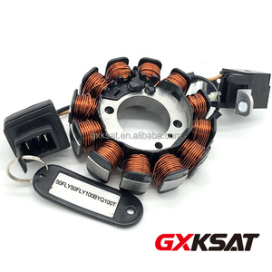 GXKSAT NUEVO Estator de <span class=keywords><strong>Magneto</strong></span> para Motocicleta Compatible con Fly 50 Fly 100 BYQ100T 50cc 100cc Piezas de Motor para Scooter - Product Image 3