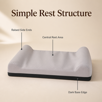 Yang Yang Haustier-Mikro-Velours Graues Quadratisches Luxus-Beruhigungs-Orthopädisches Schaumstoff-Hundebett