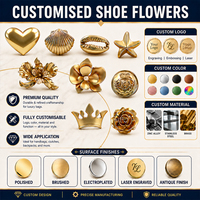 Clips de chaussures en strass de luxe personnalisés, breloques amovibles en cristal pour talons hauts, sandales et accessoires de chaussures pour femmes