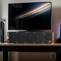 TAIFAST SSD Gaming, kinerja tinggi dengan wastafel panas 512GB 1TB 2TB 4TB NVME M.2 PCIe 4.0 3D NAND untuk penyimpanan Laptop