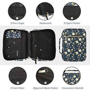 Échantillon gratuit, usine BSCI, couverture de livre de la Bible personnalisée, sac de livre d'étude, porte-Bible - Product Image 5