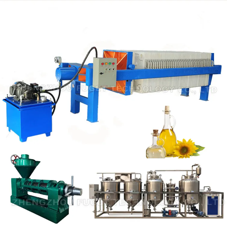 low price small size edible oil filtering machine sunflower filter press soybean oil press filter