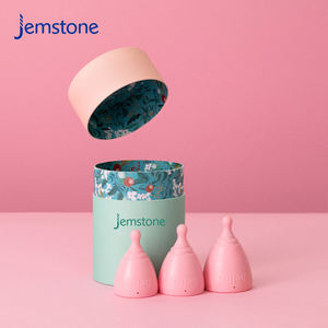 Emballage cadeau en carton écologique pour coupe menstruelle en silicone bio, étiquette privée, tube en papier pour coupe menstruelle - Product Image 4