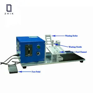 Laboratory Tabletop Lithium Ion Battery Winder Equipment For Cylindrical And Pouch Batteries