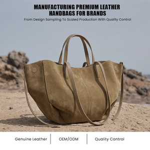 Bolso de Hombro de Cuero de Ciervo Genuino Hecho a Mano, Bolso Tote Elegante de Diseñador para Mujer, Accesorio de Moda de Lujo, Alta Calidad y Durabilidad - Product Image 1
