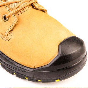 Calzaturificio di sicurezza personalizzato in pelle impermeabile nabuk giallo per miniere e <span class=keywords><strong>calzature</strong></span> di sicurezza industriale - Product Image 6
