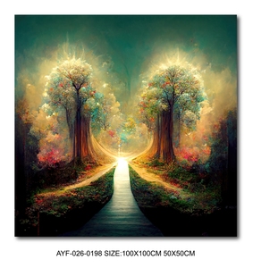 Hiện đại pha lê sứ vải tường nghệ thuật Lily <span class=keywords><strong>Rose</strong></span> Flower Painting kỹ thuật số in cho trang trí nội thất hiện đại hoa in - Product Image 6