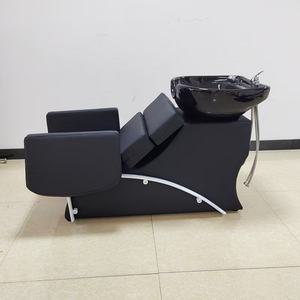 High Quality Hair Salon Wash <b>Chair</b> Hair Washing Beauty Salon <b>Shampoo</b> Bed for Barber Shop With Ceramics Bowl Basin - Product Image 5