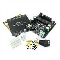 XINYI Sini Audio Stéréo pour carte d'amplificateur numérique 50W double canal réglage progressif à 360 degrés