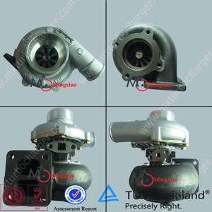 Turbocompresseur pour moteur d'excavatrice Nissan FE6T (Modèle TB4142, N° de pièces) 14201-95013 / 479001-0001) - Product Image 1