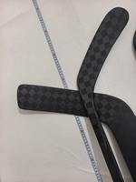 Bâton de hockey sur glace en fibre de carbone moulé d'une seule pièce pour usage senior/jeunesse