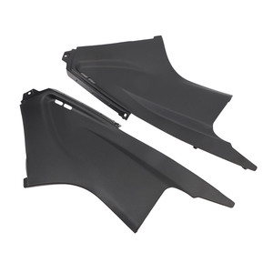 1 Par de Cubiertas Laterales para Conductos de Aire de Motocicleta, Insertos Negros para <span class=keywords><strong>Carenado</strong></span> Izquierdo y Derecho, Deflectores para YZF <span class=keywords><strong>R6</strong></span> 2003 a <span class=keywords><strong>2005</strong></span> - Product Image 5