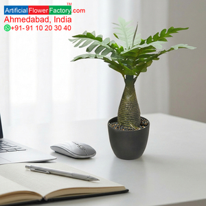 Plante artificielle succulente en pot de table, décoration intérieure pour la maison et le bureau, arrangement moderne de plantes vertes artificielles, idée cadeau - Product Image 5