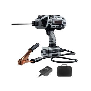 Portable Hand-Held <strong>Arc</strong> <strong>Welding</strong> <strong>Machine</strong> 3.2/2.5mm Wire Rods Welder Gun Alligator Clip Power Cable Steel Brush for Steel Aluminum - Product Image 2