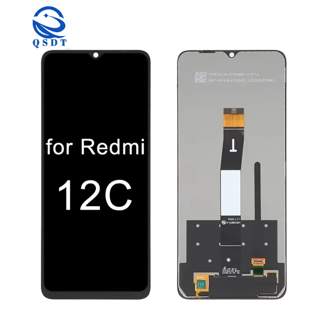 HD+ LCD Display Touch Digitizer Assembly for Xiaomi Redmi 12C 11A POCO C55 6.71" Replacement