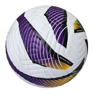 Balones de Fútbol Aiju de Cuero PU Inflables al Por Mayor Baratos con Logo Personalizado Tamaño 4 y 5 Bobinado de Nailon - Product Image 2