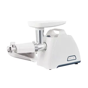 Household Plastic Meat Mincer with Optional Accessories 1340W Handle Design Low Noise Electric Meat Grinder
