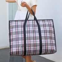 OEM Personnalisé Réutilisable Stratifié PP Tissé Grand Sac À Provisions pour Maison mobile Emballage