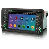 Reproductor de DVD para Auto Erisin ES6573A de 7 Pulgadas, Octa-Core, Android 14.0, DSP, IPS, GPS, para AUDI A3 S3 RS3 RNSE-PU, BT5.0, SWC, Radio para Auto