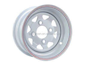 Jantes chromées Taille 14 <span class=keywords><strong>pouces</strong></span> Roue en acier pour <span class=keywords><strong>remorque</strong></span> de camping hors route Roue - Product Image 4