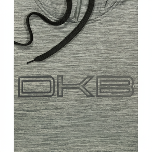 DKB uomo 2 pezzi PULLOVER con cappuccio 3D Logo ricamato schermo Anti-strizzacervelli stampato modello solido 6XL taglia 500gsm peso - Product Image 2