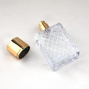 Free Sample Transparent 100ml Glass Perfume <b>Spray</b> <b>Empty</b> <b>Bottle</b> Can Be Customized logo with Silver Cover - Product Image 6