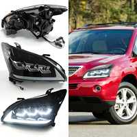 Phare avant LED 3 lentilles pour Lexus RX300 RX330 RX350 2003-2008 – Amélioration de l'éclairage avant, lampe de tuning pour carrosserie