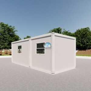 Contenitore Mobile prefabbricato piatto con wc rimovibili contenitori di stoccaggio residenziale rimovibili - Product Image 3