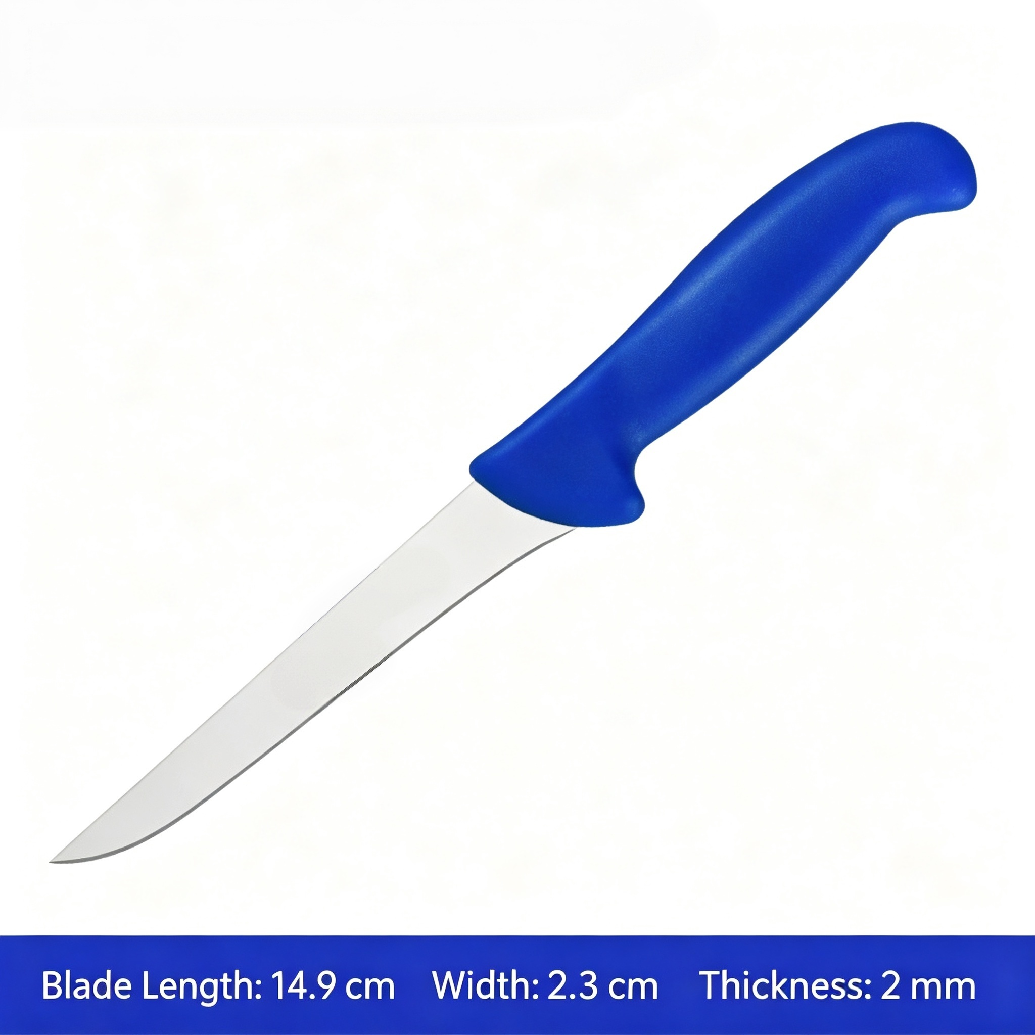 Couteaux à désosser bleus de 6 pouces