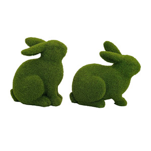 Bahçe masa yosun reçine kano tekne ahşap etkisi Polyresin kano heykel dekorasyon - Product Image 5