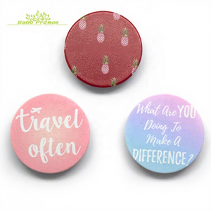 Support de téléphone Pop Socket promotionnel avec logo personnalisé gratuit, le plus récent modèle 2026, avec colle 3M - Product Image 1