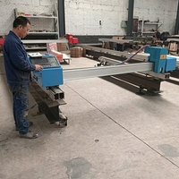 Machine de découpe plasma CNC portable 1500*3000mm à engrenages pas à pas - Haute vitesse de coupe, coupe étroite, efficace pour plaques fines et moyennes